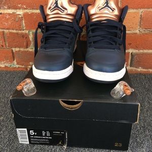 Nike air Jordan five retro sneakers.